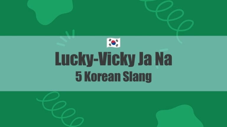 Korean Slang